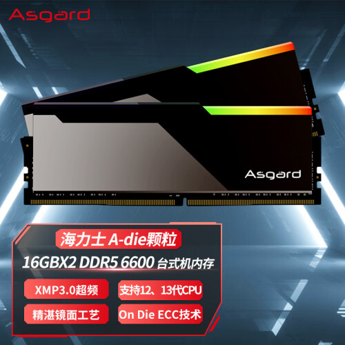 阿斯加特（Asgard）32GB(16Gx2)套裝 DDR5