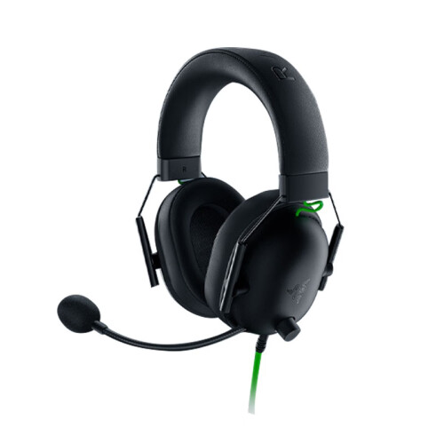 雷蛇Razer 旋風(fēng)黑鯊頭戴式電競游戲耳機(jī)耳麥通訊麥克風(fēng)7.